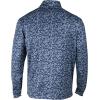 imageColumbia Golf Mens OmniWick Printed Wickhams Hills PulloverHoneycomb Collegiate Navy