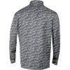 imageColumbia Golf Mens OmniWick Printed Wickhams Hills PulloverHoneycomb Cool Grey