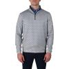 imageColumbia Golf Mens OmniWick Printed Wickhams Hills PulloverPrinted Cool Grey