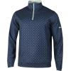 imageColumbia Golf Mens OmniWick Printed Wickhams Hills PulloverPrinted Dark Mountain