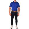 imageColumbia Mens Golf Drive Polo Shirt Omni Wick Performance Breathable Short SleeveAzul