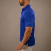 imageColumbia Mens Golf Drive Polo Shirt Omni Wick Performance Breathable Short SleeveAzul