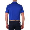 imageColumbia Mens Golf Drive Polo Shirt Omni Wick Performance Breathable Short SleeveAzul