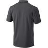 imageColumbia Mens Golf Drive Polo Shirt Omni Wick Performance Breathable Short SleeveForged Iron