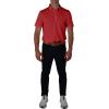 imageColumbia Mens Golf Drive Polo Shirt Omni Wick Performance Breathable Short SleeveIntense Red