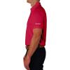 imageColumbia Mens Golf Drive Polo Shirt Omni Wick Performance Breathable Short SleeveRuby Red