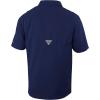 imageColumbia Mens Golf Flycaster Pocket Polo Shirt Omni Wick Breathable Short SleeveCollegiate Navy
