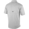 imageColumbia Mens Golf Flycaster Pocket Polo Shirt Omni Wick Breathable Short SleeveCool Grey