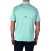imageColumbia Mens Golf Flycaster Pocket Polo Shirt Omni Wick Breathable Short SleeveGulf Stream