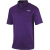 imageColumbia Mens Golf Flycaster Pocket Polo Shirt Omni Wick Breathable Short SleevePurple