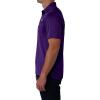 imageColumbia Mens Golf Flycaster Pocket Polo Shirt Omni Wick Breathable Short SleevePurple