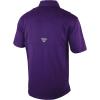 imageColumbia Mens Golf Flycaster Pocket Polo Shirt Omni Wick Breathable Short SleevePurple