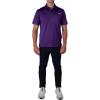 imageColumbia Mens Golf Flycaster Pocket Polo Shirt Omni Wick Breathable Short SleevePurple