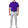 imageColumbia Mens Golf Shotgun Polo Omni Wick Performance Breathable Short SleeveUw Purple