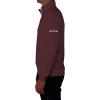 imageColumbia Mens Golf Wickhams Hills Quarter Zip OMNI WICK PulloverMaroon
