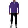 imageColumbia Mens Golf Wickhams Hills Quarter Zip OMNI WICK PulloverPurple