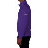 imageColumbia Mens Golf Wickhams Hills Quarter Zip OMNI WICK PulloverPurple