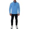 imageColumbia Mens OMNI WICK Shotgun 14 Zip Pullover Breathable Long SleeveWhite Cap