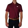 imageColumbia Golf Mens Univ of Arkansas Drive PoloBeet