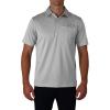 imageColumbia Mens Golf Flycaster Pocket Polo Shirt Omni Wick Breathable Short SleeveCool Grey