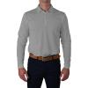 imageColumbia OmniWick Pin High Long Sleeve Polo XL Varsity Grey