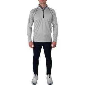 imageColumbia Golf Mens OmniHeat Range Session 14 Zip PulloverCool Grey