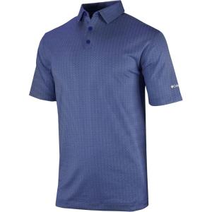 imageColumbia Golf Mens OmniWick Crosswater Ridge PoloCollegiate Navy