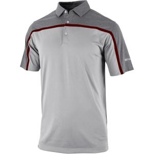 imageColumbia Golf Mens OmniWick Gallery PoloNimbus GreyCollegiate Navy