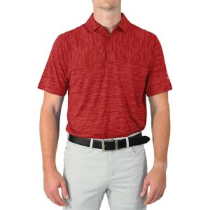 imageColumbia Golf Mens OmniWick Heading Out PoloIntense Red