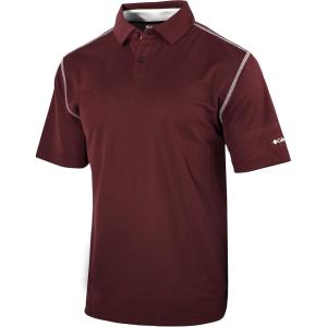 imageColumbia Golf Mens OmniWick High Stakes PoloDeep Maroon