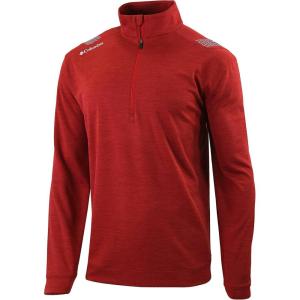 imageColumbia Golf Mens OmniWick Oakland Downs 14 ZipIntense Red
