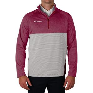 imageColumbia Golf Mens OmniWick Rockin It PulloverBeet