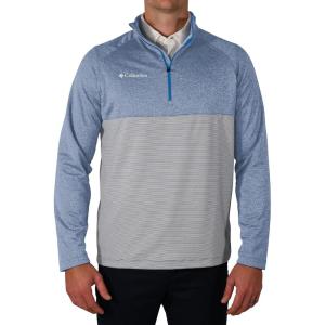 imageColumbia Golf Mens OmniWick Rockin It PulloverBlue Stone
