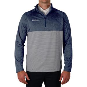 imageColumbia Golf Mens OmniWick Rockin It PulloverCollegiate Navy