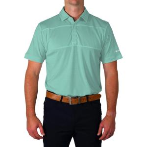 imageColumbia Golf Mens OmniWick Total Control Polo PoloGulf Stream