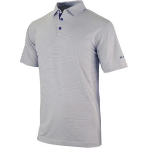 imageColumbia Golf Mens OmniWick Tucker Falls PoloCollegiate Navy