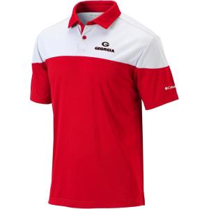 imageColumbia Golf Mens Univ of Georgia Best Ball PoloIntense Red
