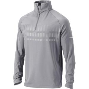 imageColumbia Golf OmniWick Mens 14 Zip Picker PulloverCool Grey