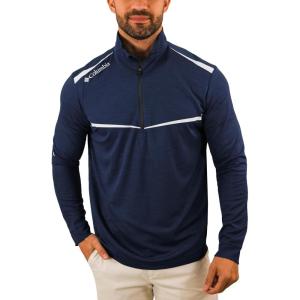 imageColumbia Golf OmniWick Scorecard 14 Zip Long Sleeve PulloverNavy