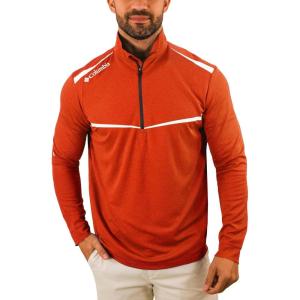 imageColumbia Golf OmniWick Scorecard 14 Zip Long Sleeve PulloverState Orange