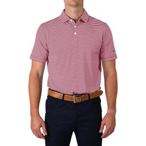 imageColumbia Mens Golf Club Invite Polo Omni Wick Lightweight Short Sleeve ShirtBeet