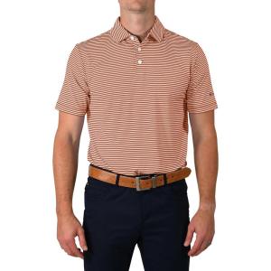 imageColumbia Mens Golf Club Invite Polo Omni Wick Lightweight Short Sleeve ShirtCedar