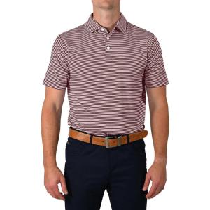 imageColumbia Mens Golf Club Invite Polo Omni Wick Lightweight Short Sleeve ShirtDeep Maroon