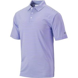 imageColumbia Mens Golf Club Invite Polo Omni Wick Lightweight Short Sleeve ShirtFrosted Purple