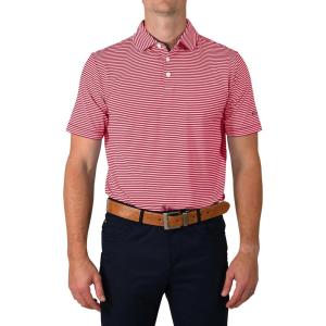 imageColumbia Mens Golf Club Invite Polo Omni Wick Lightweight Short Sleeve ShirtIntense Red