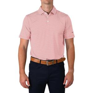 imageColumbia Mens Golf Club Invite Polo Omni Wick Lightweight Short Sleeve ShirtSorbet
