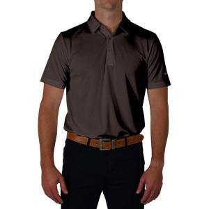 imageColumbia Mens Golf Drive Polo Shirt Omni Wick Performance Breathable Short SleeveBrown