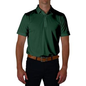 imageColumbia Mens Golf Drive Polo Shirt Omni Wick Performance Breathable Short SleeveForest