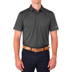 imageColumbia Mens Golf Drive Polo Shirt Omni Wick Performance Breathable Short SleeveForged Iron