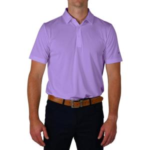imageColumbia Mens Golf Drive Polo Shirt Omni Wick Performance Breathable Short SleeveFrosted Purple